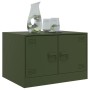 Olivgrüner Couchtisch aus Stahl, 67 x 50 x 44 cm von vidaXL, Couchtisch - Ref: Foro24-841731, Preis: 71,27 €, Rabatt: %