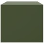 Mesa de centro acero verde oliva 67x50x44 cm de vidaXL, Mesas de centro - Ref: Foro24-841731, Precio: 71,22 €, Descuento: %