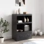 Sideboard aus schwarzem Stahl, 67 x 39 x 95 cm von vidaXL, Sideboards - Ref: Foro24-841799, Preis: 102,00 €, Rabatt: %