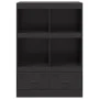 Sideboard aus schwarzem Stahl, 67 x 39 x 95 cm von vidaXL, Sideboards - Ref: Foro24-841799, Preis: 102,00 €, Rabatt: %