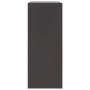 Aparador de acero negro 67x39x95 cm de vidaXL, Aparadores - Ref: Foro24-841799, Precio: 114,45 €, Descuento: %