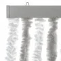 Light gray and white chenille fly curtain 118x220 cm by vidaXL, Mosquito nets for windows - Ref: Foro24-4004879, Price: 84,28...