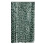 Grün-weißer Chenille-Fliegenvorhang, 118 x 220 cm von vidaXL, Moskitonetze für Fenster - Ref: Foro24-4004887, Preis: 80,63 €,...