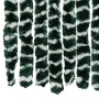 Grün-weißer Chenille-Fliegenvorhang, 118 x 220 cm von vidaXL, Moskitonetze für Fenster - Ref: Foro24-4004887, Preis: 80,63 €,...