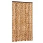 Ockerfarbener und weißer Chenille-Fliegenschutzvorhang, 118 x 220 cm von vidaXL, Moskitonetze für Fenster - Ref: Foro24-40048...