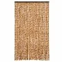 Ocher and white chenille anti-fly curtain 118x220 cm by vidaXL, Mosquito nets for windows - Ref: Foro24-4004891, Price: 74,33...