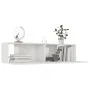 Glossy white plywood TV cabinet 120x30x30 cm by vidaXL, TV Furniture - Ref: Foro24-801496, Price: 102,05 €, Discount: %