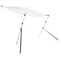 T-Top awning set white extension 174x205x(115-194) cm by vidaXL, Boat storage covers - Ref: Foro24-3217201, Price: 98,88 €, D...