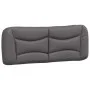 Bed with gray synthetic leather mattress 120x200 cm by vidaXL, Beds and slatted bases - Ref: Foro24-3208713, Price: 374,25 €,...