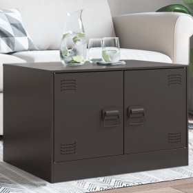 Couchtisch aus schwarzem Stahl, 67 x 50 x 44 cm von vidaXL, Couchtisch - Ref: Foro24-841727, Preis: 66,89 €, Rabatt: %