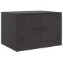 Mesa de centro acero negro 67x50x44 cm de vidaXL, Mesas de centro - Ref: Foro24-841727, Precio: 66,83 €, Descuento: %