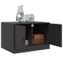 Mesa de centro acero negro 67x50x44 cm de vidaXL, Mesas de centro - Ref: Foro24-841727, Precio: 66,83 €, Descuento: %