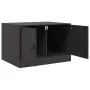 Couchtisch aus schwarzem Stahl, 67 x 50 x 44 cm von vidaXL, Couchtisch - Ref: Foro24-841727, Preis: 66,26 €, Rabatt: %