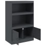 Anthracite steel sideboard 67x39x107 cm by vidaXL, Sideboards - Ref: Foro24-841669, Price: 107,67 €, Discount: %