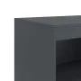 Anthrazitfarbenes Sideboard aus Stahl, 67 x 39 x 107 cm von vidaXL, Sideboards - Ref: Foro24-841669, Preis: 106,67 €, Rabatt: %