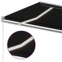 Manuelle einziehbare Markise mit anthrazitgrauer LED 500x350 cm von vidaXL, Markisen - Ref: Foro24-3069024, Preis: 472,36 €, ...