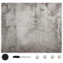 Pizarra magnética de pared vidrio 40x40 cm de vidaXL, Pizarras blancas - Ref: Foro24-285385, Precio: 26,41 €, Descuento: %