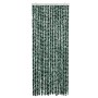 Grün und weißer Chenille Moskitonetzvorhang 56x185 cm von vidaXL, Moskitonetze für Fenster - Ref: Foro24-325445, Preis: 36,29...