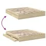Cama con cajones madera ingeniería roble Sonoma 180x200 cm de vidaXL, Camas y somieres - Ref: Foro24-3280638, Precio: 164,05 ...