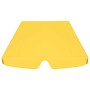 Dosel de repuesto columpio jardín amarillo 150/130x105/70 cm