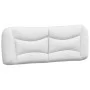 Bett mit weiß-schwarzem Kunstleder-Matratze 120x200 cm von vidaXL, Betten und Lattenroste - Ref: Foro24-3208716, Preis: 384,6...