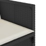 11-teiliges Garten-Essset mit schwarzen synthetischen Rattankissen von vidaXL, Gartensets - Ref: Foro24-3277982, Preis: 592,8...