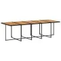 Set comedor de jardín con cojines 15 pzas ratán sintético negro de vidaXL, Conjuntos de jardín - Ref: Foro24-3278006, Precio:...