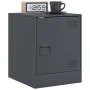 Bedside tables 2 units anthracite gray 34.5x39x44 cm by vidaXL, Nightstands - Ref: Foro24-841612, Price: 63,21 €, Discount: %