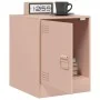 Nachttische 2 Einheiten rosa Stahl 34,5x39x44 cm von vidaXL, Nachttische - Ref: Foro24-841610, Preis: 63,20 €, Rabatt: %