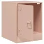 Nachttische 2 Einheiten rosa Stahl 34,5x39x44 cm von vidaXL, Nachttische - Ref: Foro24-841610, Preis: 63,20 €, Rabatt: %