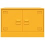 Muebles para TV 2 unidades acero amarillo mostaza 67x39x44 cm de vidaXL, Muebles TV - Ref: Foro24-841638, Precio: 109,26 €, D...