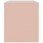 Mueble para TV de acero rosa 67x39x44 cm de vidaXL, Muebles TV - Ref: Foro24-841633, Precio: 60,37 €, Descuento: %