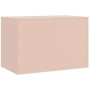 Rosafarbener TV-Schrank aus Stahl, 67 x 39 x 44 cm von vidaXL, TV-Möbel - Ref: Foro24-841633, Preis: 60,96 €, Rabatt: %