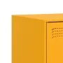 Mueble para TV de acero amarillo mostaza 99x39x44 cm de vidaXL, Muebles TV - Ref: Foro24-841646, Precio: 91,85 €, Descuento: %