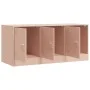 Rosafarbener TV-Schrank aus Stahl, 99 x 39 x 44 cm von vidaXL, TV-Möbel - Ref: Foro24-841644, Preis: 85,96 €, Rabatt: %