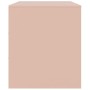 Mueble para TV de acero rosa 99x39x44 cm de vidaXL, Muebles TV - Ref: Foro24-841644, Precio: 87,95 €, Descuento: %