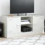 TV-Schrank aus weißem Stahl, 99 x 39 x 44 cm von vidaXL, TV-Möbel - Ref: Foro24-841690, Preis: 78,12 €, Rabatt: %
