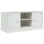 TV-Schrank aus weißem Stahl, 99 x 39 x 44 cm von vidaXL, TV-Möbel - Ref: Foro24-841690, Preis: 78,12 €, Rabatt: %
