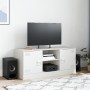 Mueble para TV de acero blanco 99x39x44 cm de vidaXL, Muebles TV - Ref: Foro24-841690, Precio: 78,81 €, Descuento: %