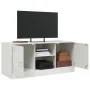 TV-Schrank aus weißem Stahl, 99 x 39 x 44 cm von vidaXL, TV-Möbel - Ref: Foro24-841690, Preis: 78,12 €, Rabatt: %