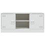 TV-Schrank aus weißem Stahl, 99 x 39 x 44 cm von vidaXL, TV-Möbel - Ref: Foro24-841690, Preis: 78,87 €, Rabatt: %