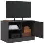 TV-Möbel 2 Einheiten aus schwarzem Stahl 67x39x44 cm von vidaXL, TV-Möbel - Ref: Foro24-841692, Preis: 101,19 €, Rabatt: %