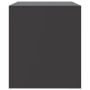 Muebles para TV 2 unidades acero negro 67x39x44 cm de vidaXL, Muebles TV - Ref: Foro24-841692, Precio: 102,11 €, Descuento: %