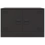 TV-Schrank aus schwarzem Stahl, 67 x 39 x 44 cm von vidaXL, TV-Möbel - Ref: Foro24-841631, Preis: 64,89 €, Rabatt: %