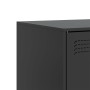 TV-Schrank aus schwarzem Stahl, 67 x 39 x 44 cm von vidaXL, TV-Möbel - Ref: Foro24-841631, Preis: 64,89 €, Rabatt: %