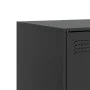 TV-Schrank aus schwarzem Stahl, 67 x 39 x 44 cm von vidaXL, TV-Möbel - Ref: Foro24-841631, Preis: 64,19 €, Rabatt: %