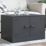 Anthracite gray steel coffee table 67x50x44 cm by vidaXL, Coffee table - Ref: Foro24-841729, Price: 70,01 €, Discount: %