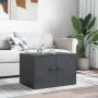 Anthracite gray steel coffee table 67x50x44 cm by vidaXL, Coffee table - Ref: Foro24-841729, Price: 70,01 €, Discount: %