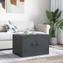 Mesa de centro acero gris antracita 67x50x44 cm de vidaXL, Mesas de centro - Ref: Foro24-841729, Precio: 70,62 €, Descuento: %