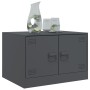Mesa de centro acero gris antracita 67x50x44 cm de vidaXL, Mesas de centro - Ref: Foro24-841729, Precio: 70,62 €, Descuento: %